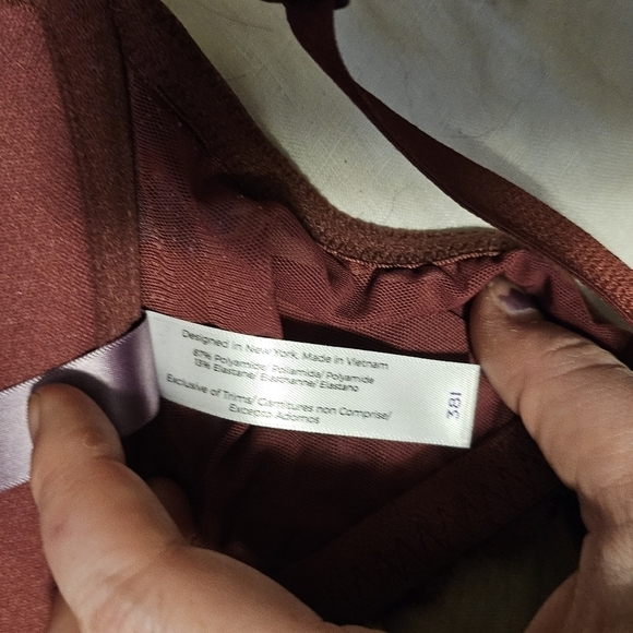 EUC Adore Me Floral Print Bra, Sz 38i - Picture 4 of 5